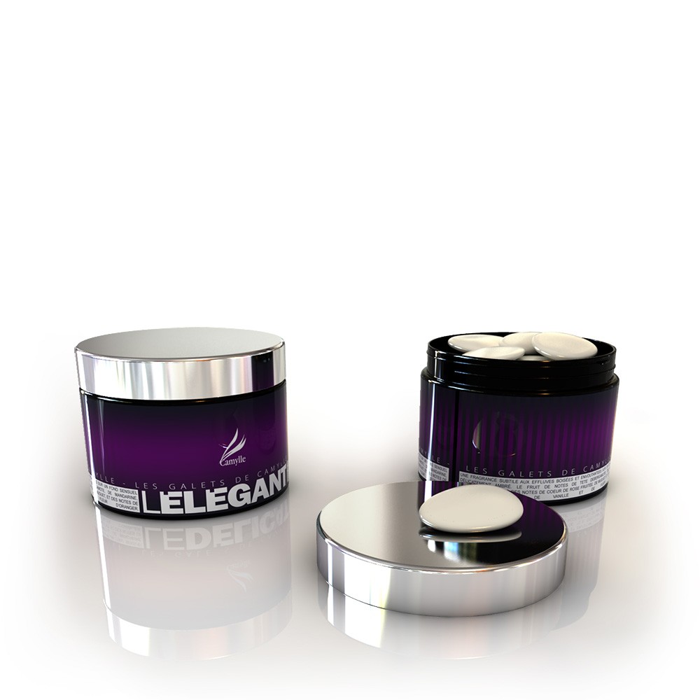 Les galets de Camylle - L'Elegant - 6 Galets