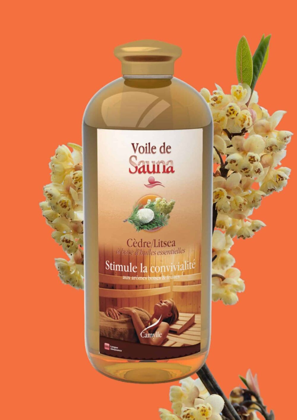 Voile de Sauna - Cèdre/Litsea